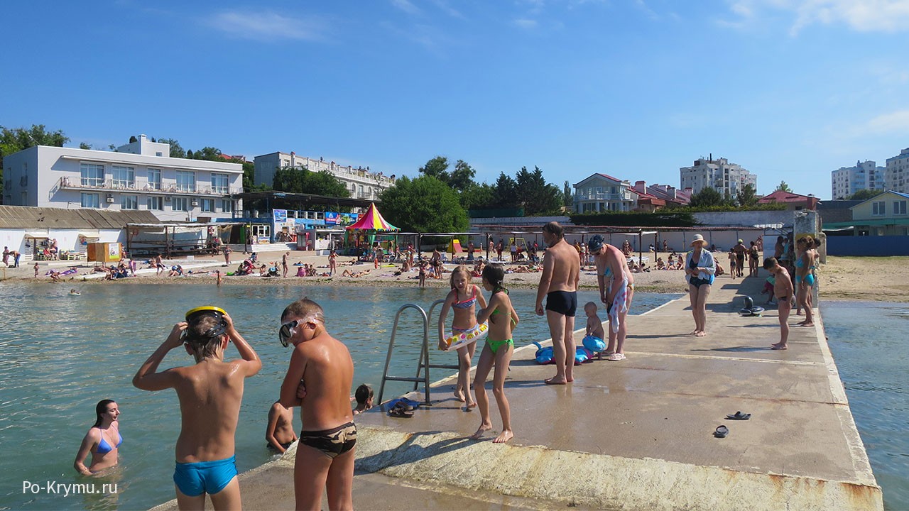 Пляж Песочный, Севастополь, отзывы туристов