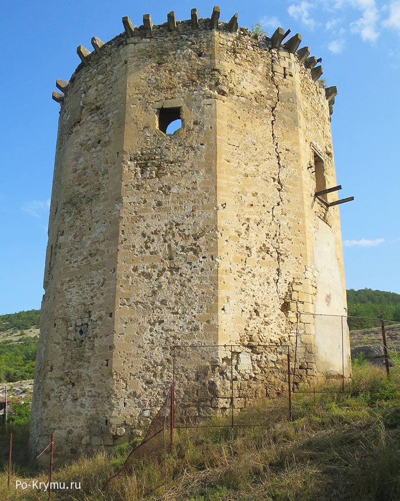 Чоргуньская башня у Черной речки.