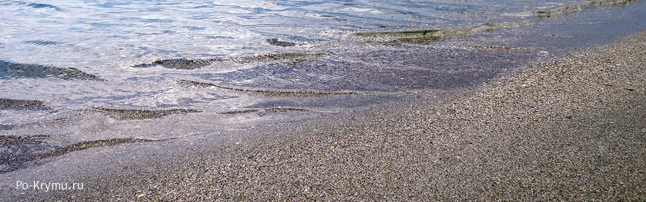 Песчаные отмели озера Донузлав