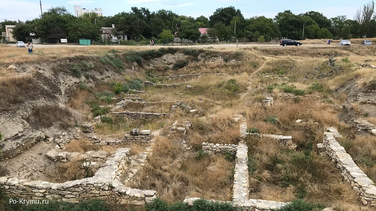 Руины Мирмекия, мыс Карантинный.