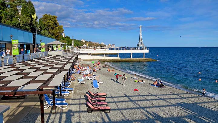 Температура воды массандровский пляж