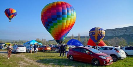 Необычный Первомай в Крыму, часть I — фестиваль воздушных шаров